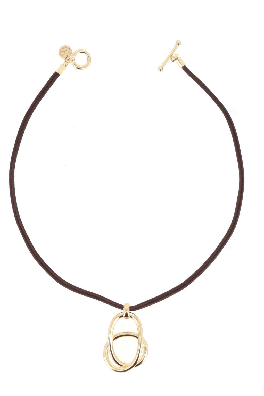 NATA KNOT PENDANT CORD NECKLACE – Philippe Audibert